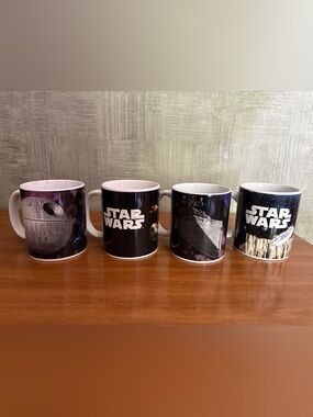 Star Wars The Force Awakens Set of 4 Galerie mugs